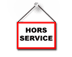 hors service